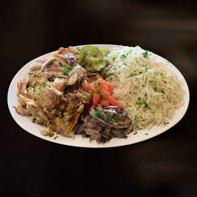 Delicious Chicken Shawarma Awaits