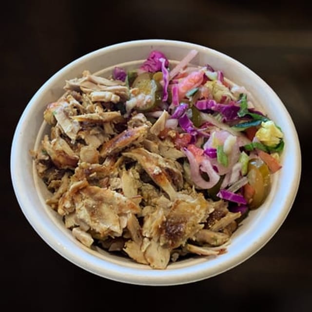 Chicken Shawarma Salad.