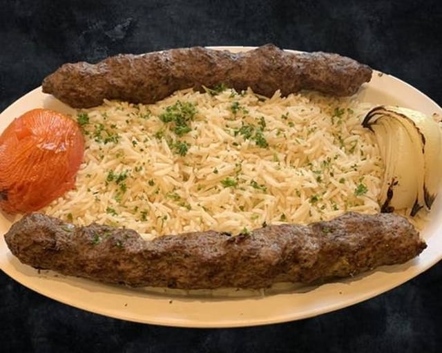 Kufta Kabob Platter (Small).