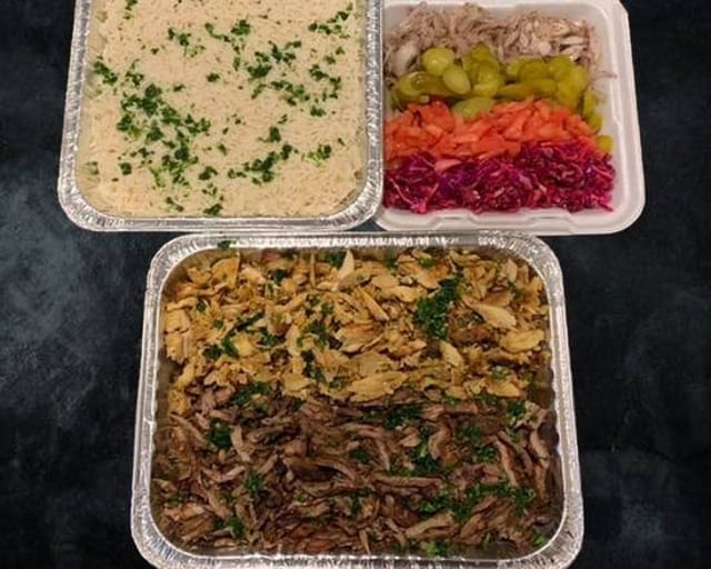 Mediterranean Feast (Shawarma).